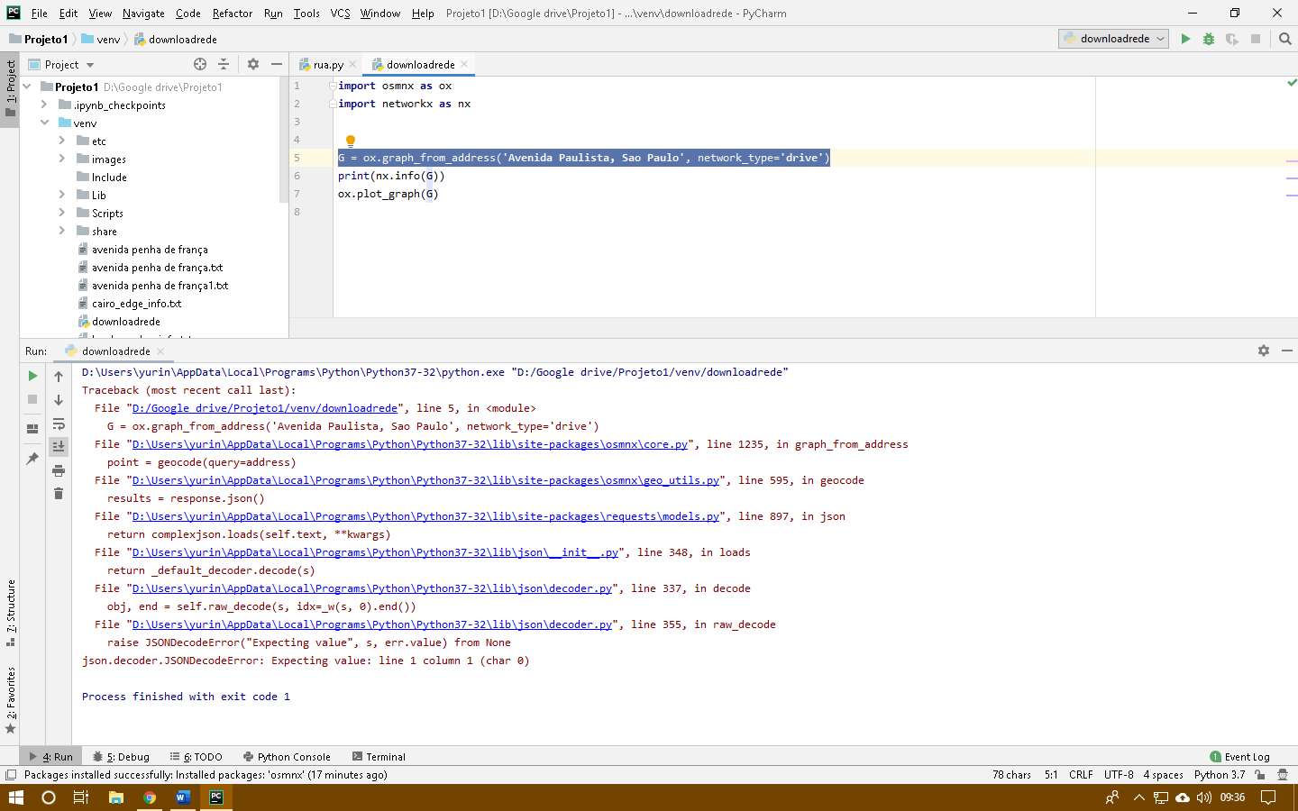 Json.decoder.JSONDecodeError: Expecting Value: Line 1 Column 1 (char 0)