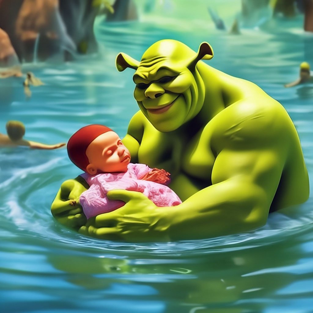 Baby:57cot6bg0lw= Shrek