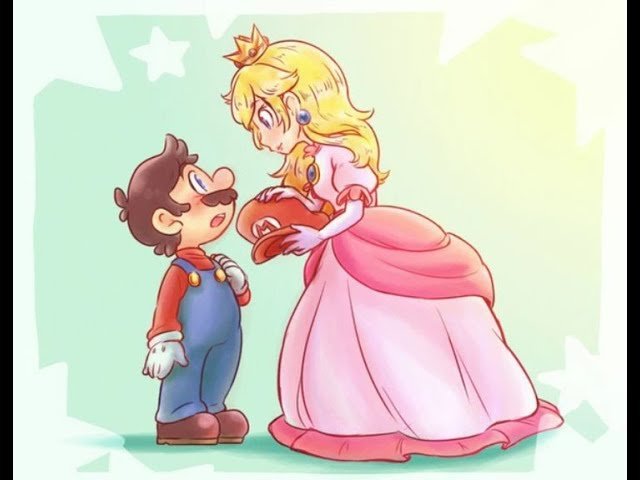 Peach:oq87zsqrfq0= mario